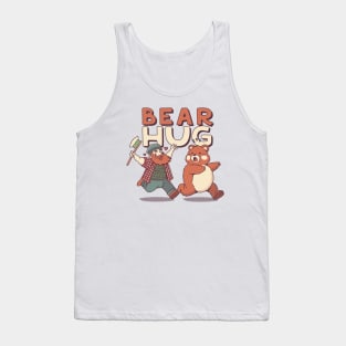 Bear Hug Cuteness Attack by Tobe Fonseca Tank Top